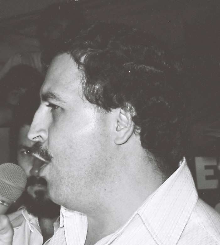pablo escobar foto historica retrato